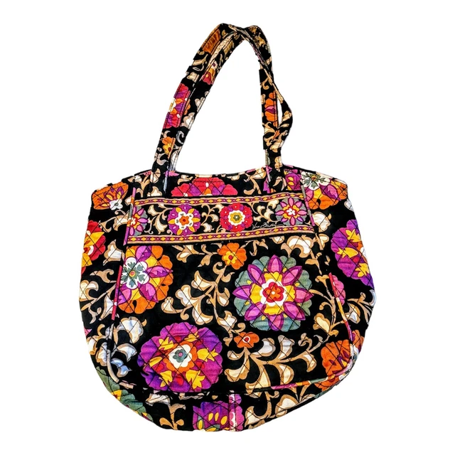Women's Vera Bradley Purse Suzani Design Satchel Shoulder Bag Gift Everyday