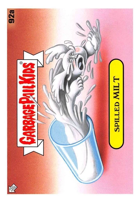 2021 Topps Garbage Pail Kids: Food Fight #92A SPILLED MILT