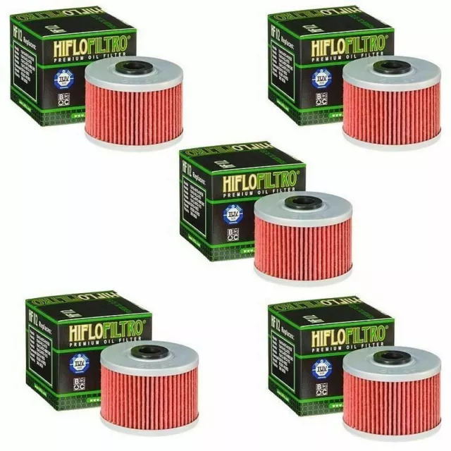 Kawasaki KLX 450R 450 Genuine HiFlo Oil Filter HF112 2008 2009 - Pack of 5