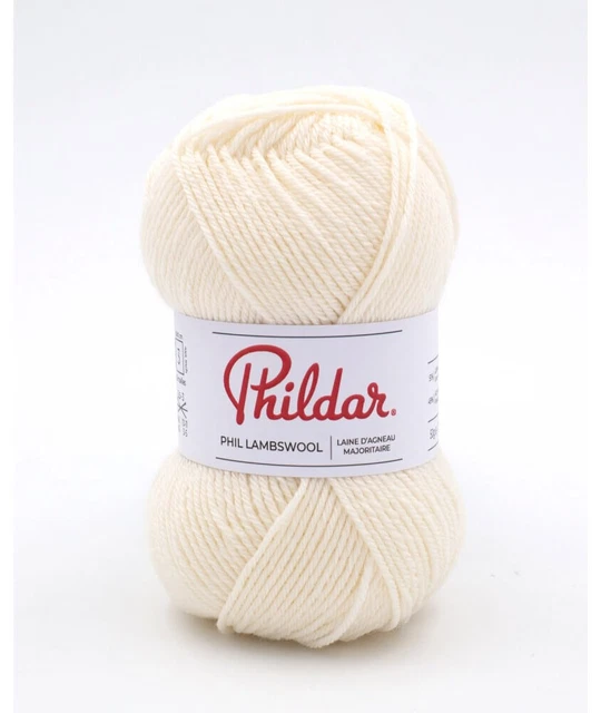 Pelote De Laine Plassard Layette Plus Couleur Ecru (263) - Spécial Bébé, Neuve, Fabriquée En France