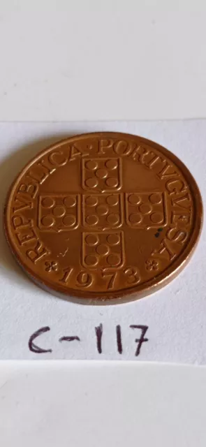 Moneda  De  1  Escudo   /   De  Portugal - 1973   /   Muy  Nueva