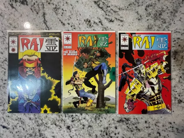 Lot Of 3 Rai Valiant Comic Books # 24 25 26 NM 1st Prints Magnus Turok 70 J866