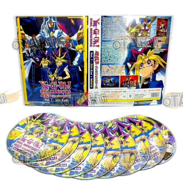 Yu-Gi-Oh ! Duel Monsters - Complete Anime Tv Series Dvd (1-224 Eps + Movie)