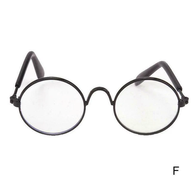 Doll Glasses Vintage Oval Glasses Suitable For 18 Best inches Silver Dolls