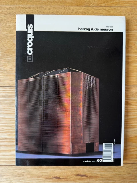 EL CROQUIS 1981-2000 Herzog & De Meuron - Hardback (English