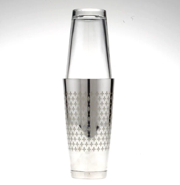 Boston Shaker Royal im Set Lilien + Mixing Glas Limitiert TOP GASTRO Barsupply