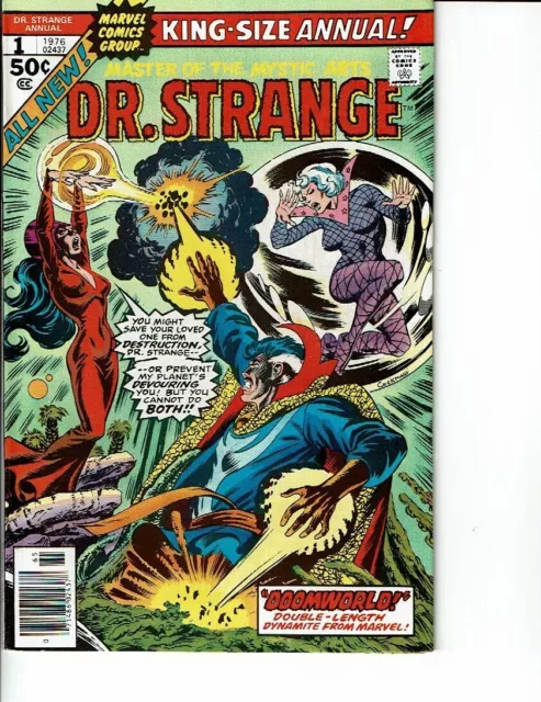 Dr. Strange Annual #1 Marvel Comics 1st King-Size 1976