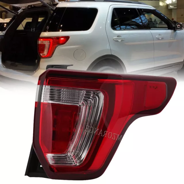 Right Tail Light Rear Lamp Passenger Brake For Ford Explorer 2016 2017 2018 2019