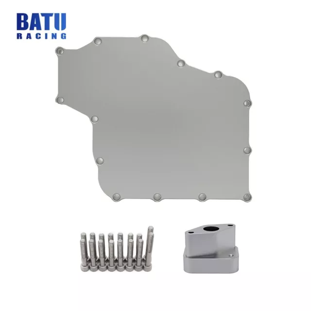 Silver Oil Pan with Pick Up Low Profile For Suzuki GSXR 1300 Hayabusa 1999-2011