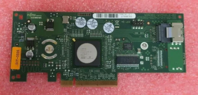 Fujitsu SAS PCI-e RAID Controller Card LSI1064 S26361-F3257-L4 D2507-B11