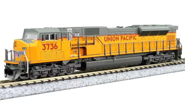 Kato N Scale ~ New 2024 ~ EMD SD90/43MAC Union Pacific UP #3750 ~ DC ~ 176-5625