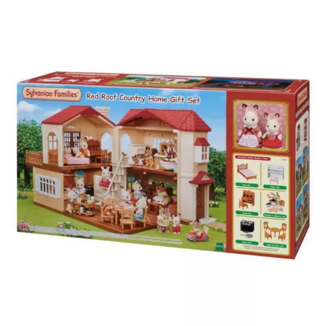 Sylvanian Families - Red Roof Country Home Gift Set A - SF5383
