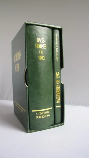 Timeform "Racehorses Of 1993 & Statistical Companion " Excellent Condition