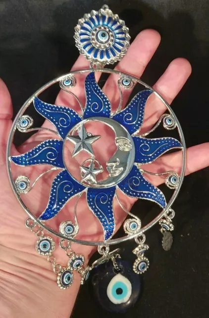 TURKISH EVIL EYE Greek Mati Nazar Amulet Protection 100% Original Handmade  Glass $9.90 - PicClick AU