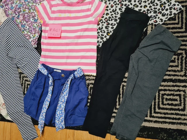 #A67💜 Huge Bundle Of Girls Clothes 7-8years NEXT GEORGE RIVER TU M&S F&F PRIMAR 2