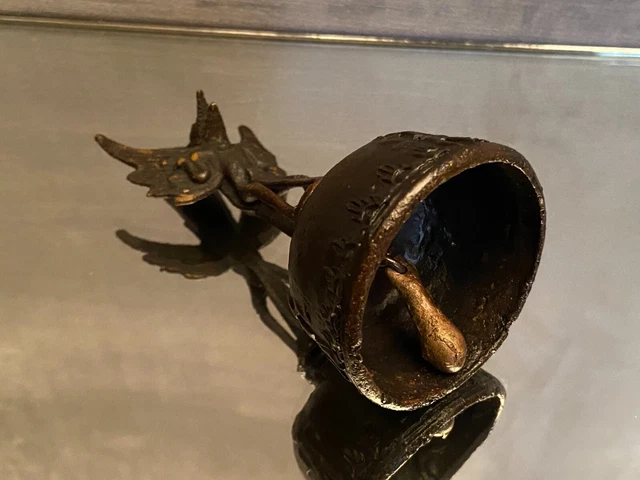 Cloche en bronze au Dieu Garuda Indonésie Bali 8