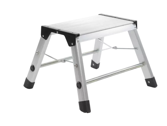 Pas Étapes Pliantes Aluminium Escabeau 1 Niveau Tabouret Pliable