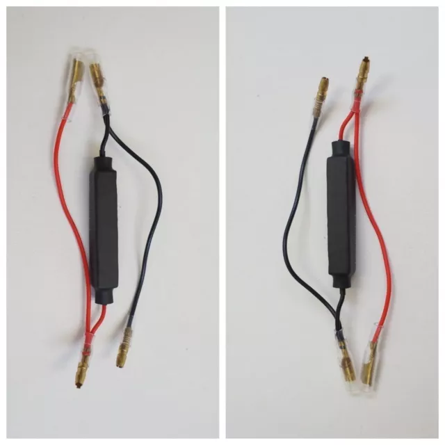 RC10 2 RESISTENZE per FRECCE LED da 10 WATT 10 Ω per YAMAHA YZF 600 R Thundercat