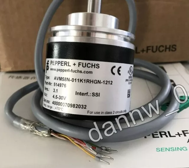 New in Box    +Fuchs P+F AVM58N-011K1RHGN-1212 Encoder #A6-22