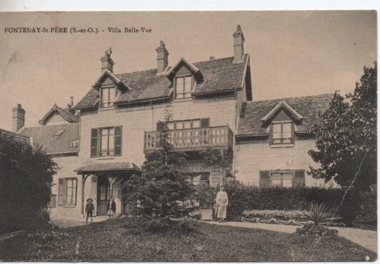 CPA - FONTENAY-St-PERE - Villa Belle-Vue