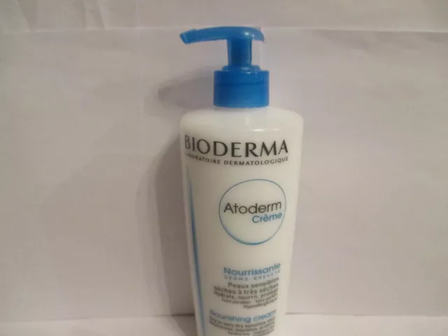 Bioderma Atoderm Creme Pour Le Corps Nourrissante  500 Ml Pompe 3