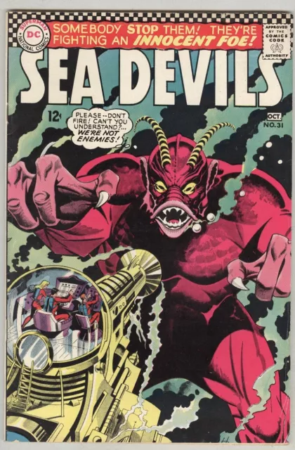 Sea Devils #31 October 1966 VG/FN