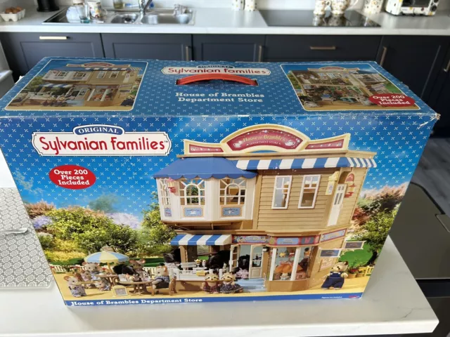 Sylvanian Families House Of Brambles Department Store In Box