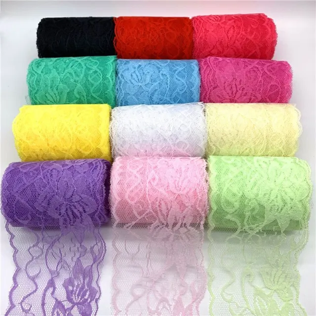 Handicrafts Embroidered Ribbon Trim Laces Sewing Fabric Bags Crafts Lace 5yards