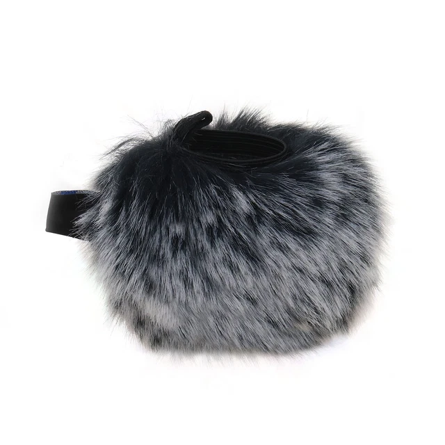 Funda muff parabrisas de micrófono peludo para grabadora digital Tascam DR-05X DR-05