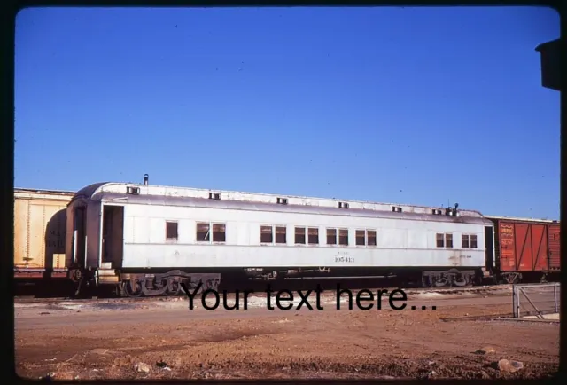 r311 Orig Slide FRISCO Office Bunk Car 105413 Memphis, TN 1970