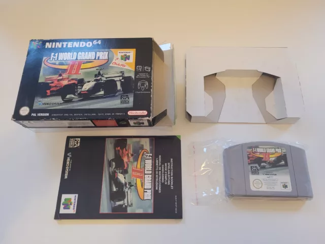 F1 World Grand Prix 2 N64 Nintendo 64 Boxed