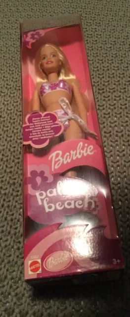 Barbie Palm Beach Doll Toy In Box Brand New 2001 Mattel 53457 Collectors