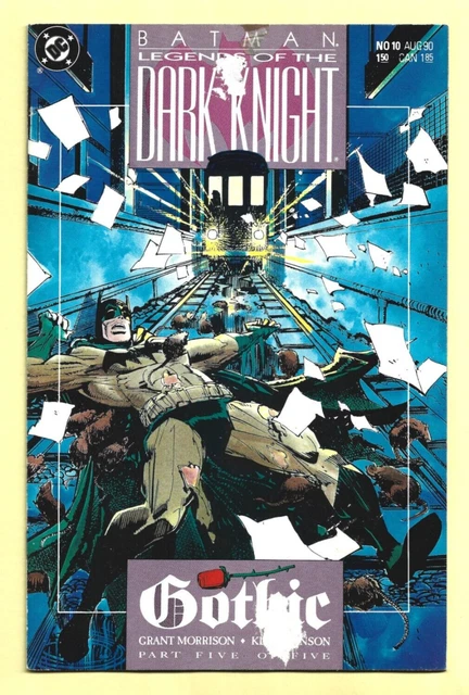 Batman Legends of the Dark Knight #10 1990 DC Comics Copper Age Comic Book LOOK!