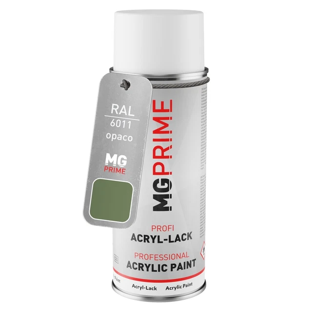 RAL 6011 Verde reseda Bomboletta spray 400 ml opaco asciugatura rapida
