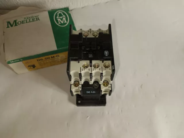 New Genuine Klockner-Moeller Dil 00 M-G Contactor Relay Dil00M-G 24Vdc