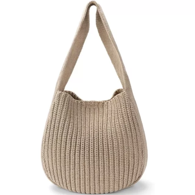 Woven Knitted Handbags Hollow Tote Bags Fashion Crochet Tote Bag  Summer