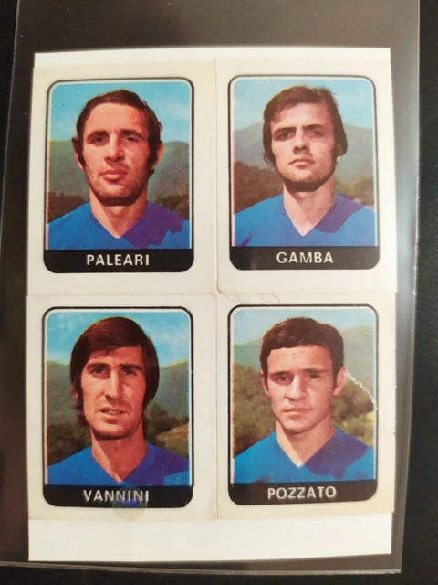 FIGURINA GIGANTE CALCIATORI Panini 1972 73 De Sisti Fuori Raccolta