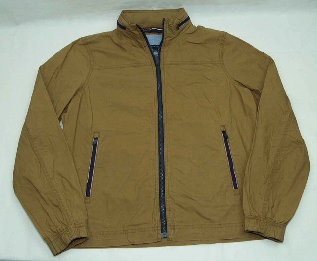 Tommy Hilfiger Giacca Da Uomo Ragazzi Con Cappuccio Zip Cotone Taglia S Vgc //[[