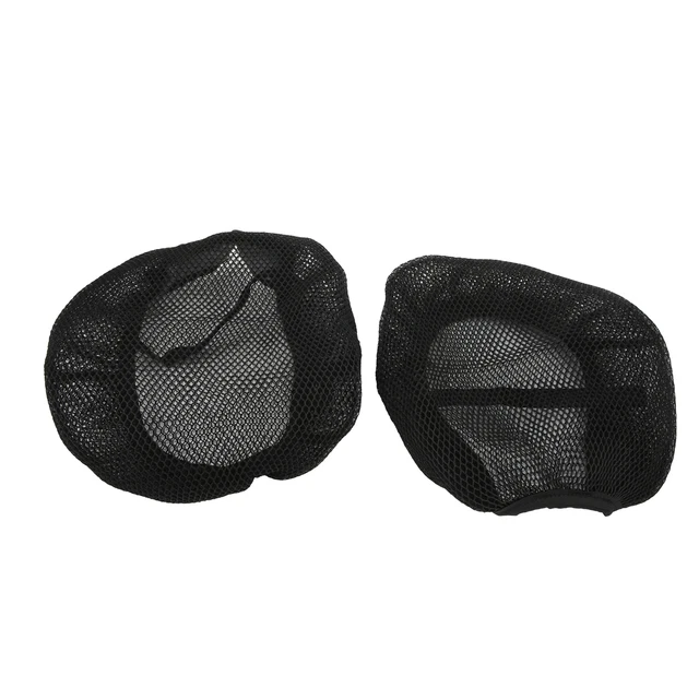 £ 2pcs Motorcycle Covers 3 Dimensional Mesh Cloth Heat Insulation Cushion