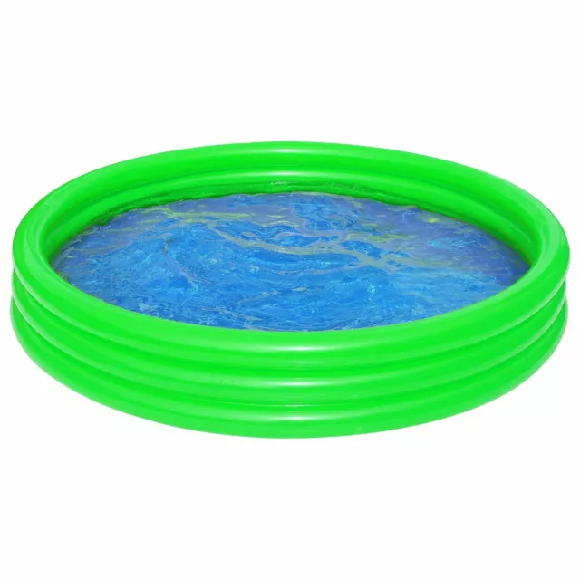 Best Sporting aufblasbarer 3-Ring-Pool, 120 cm*25 cm grün, ca. 140 L