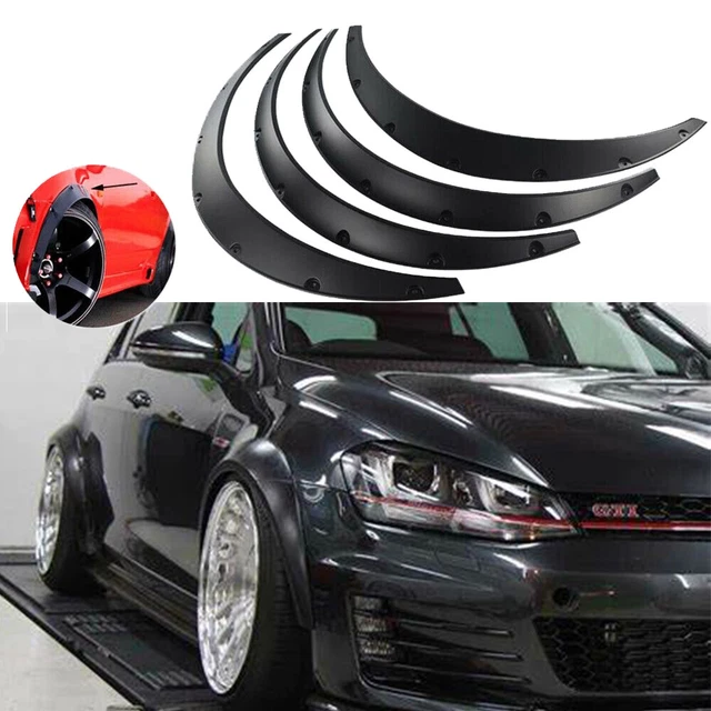 3.5& CAR FENDER Flares Wide Body Kit Wheel Arches For Volkswagen VW
