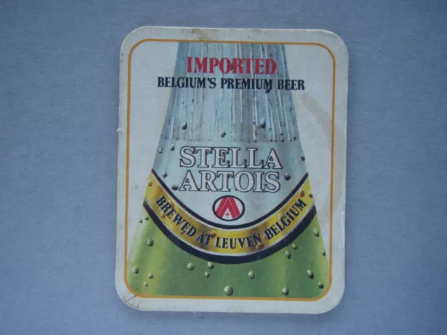Stella Artois Imported Belgium's Premium Beer - Coaster