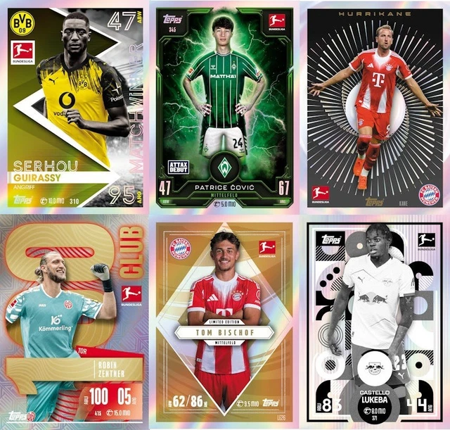 TOPPS MATCH ATTAX Bundesliga 2025/2026 25/26 19 Karten SC Freiburg Set EUR 7,00 - DE