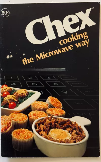 Chex Cooking The Microwave Way 1979 Vintage Cereal Cookbook Breakfast Desserts