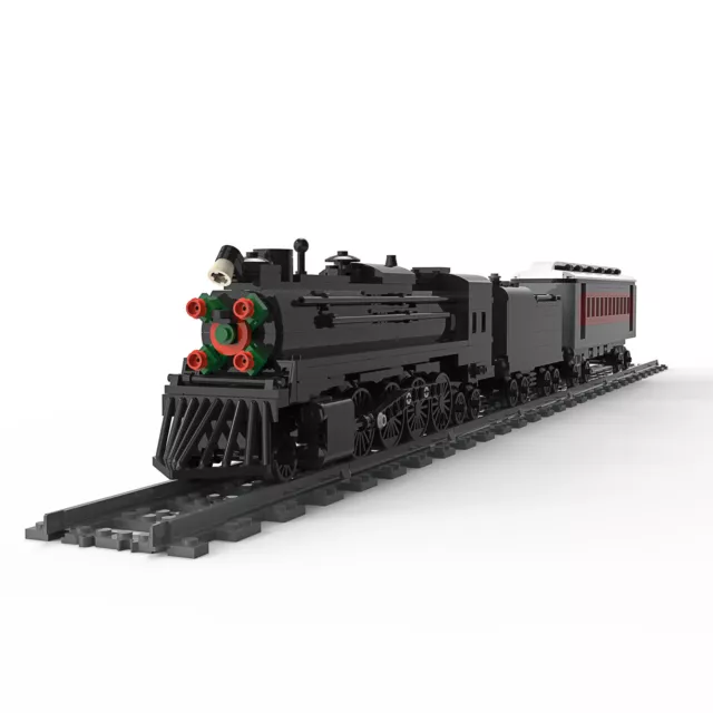 The Train 984 Pieces from The Polar Building Blocks Set Movie Collectibles Brick