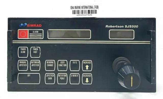 Simrad Robertson SJS500 Autopilot Control Unit Simrad Robertson SJS500 Autopilot Control Unit