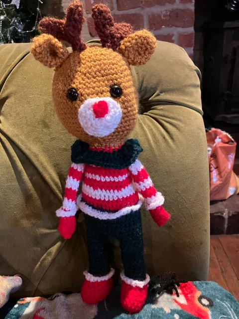 Handmade Christmas Reindeer New