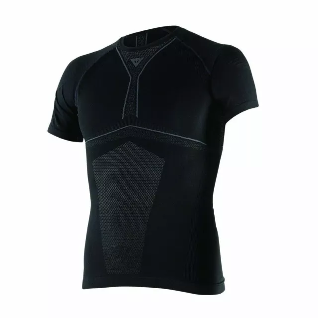 Maglia Termica Moto Dainese D-Core Dry Tee Ss Nero/Anthracite 2