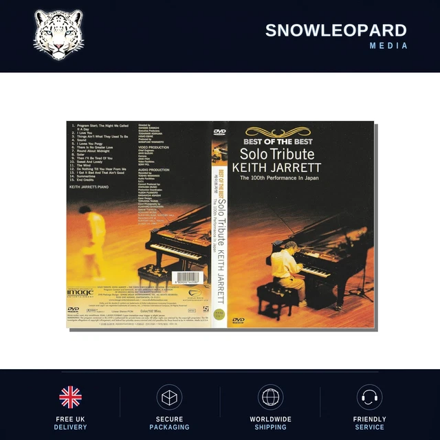 KEITH JARRETT SOLO TRIBUTE THE 100TH PERFORMANCE IN JAPAN Blu-ray