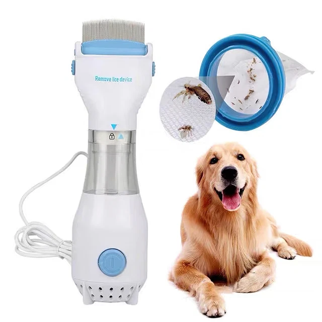 Comb Electric Dog Anti Flea Comb Head Lice Remover Pets Flear Pet Anti Tick